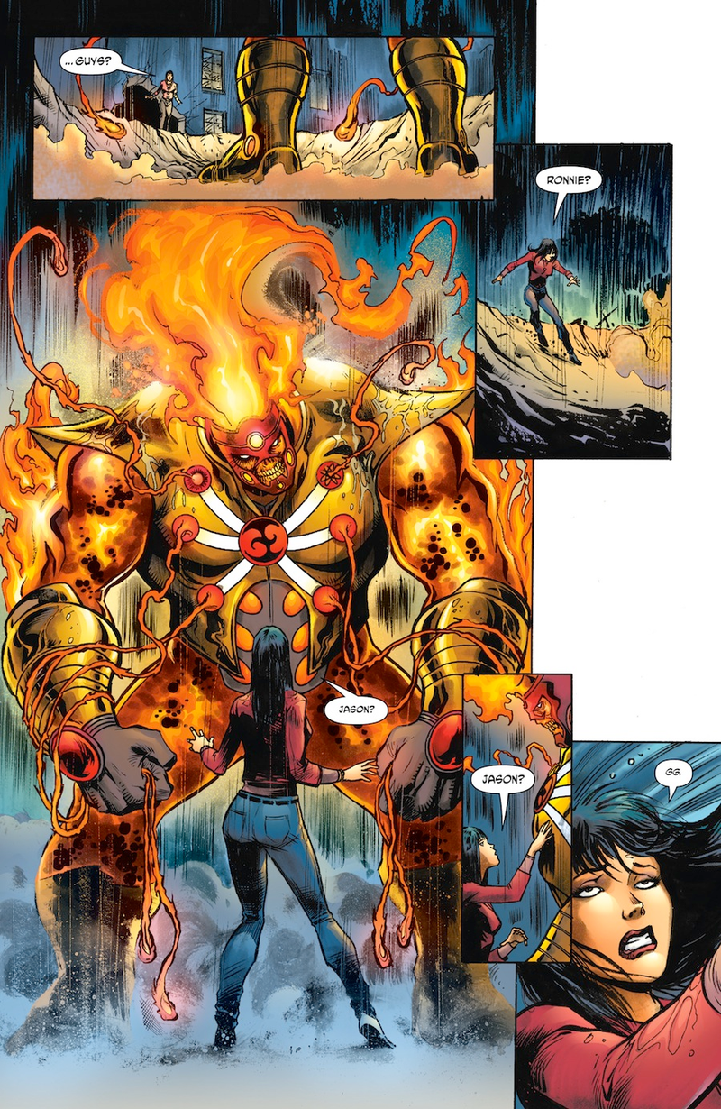 Illustration for article titled Check Out the First Pages of DC Comics’ Fury of Firestorm #2